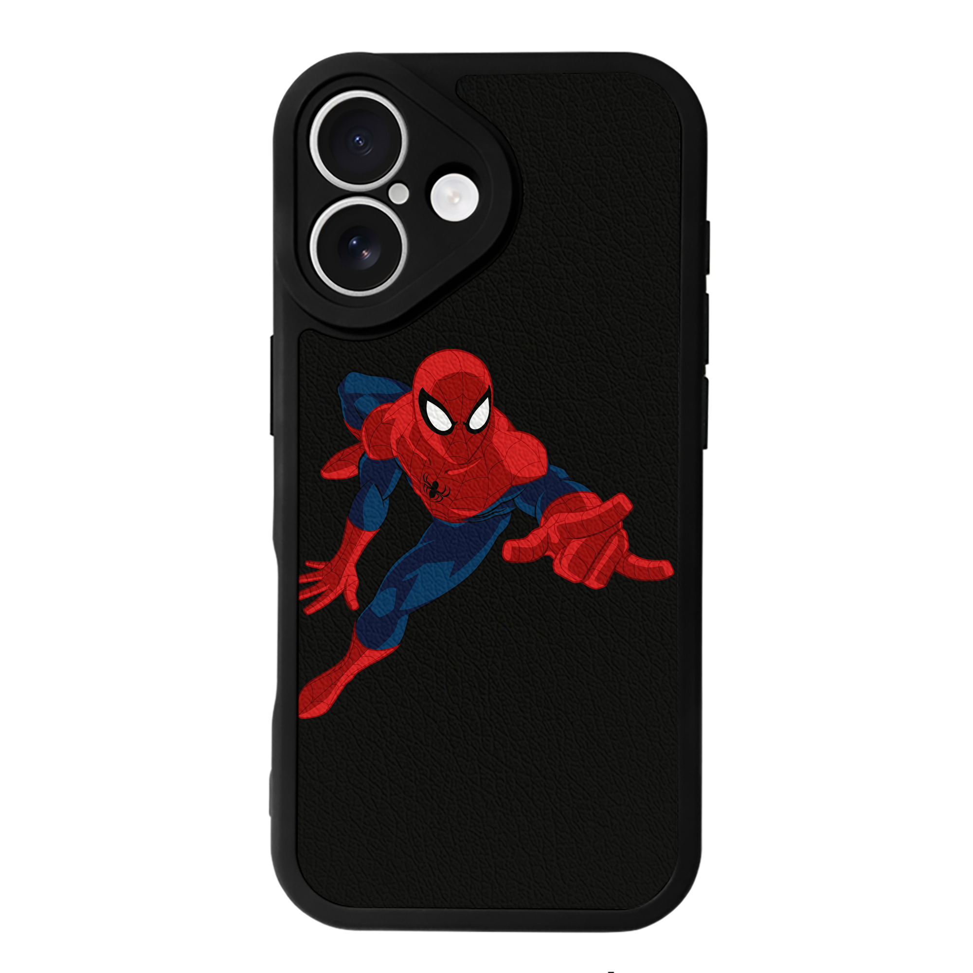 （画像用） アベンジャーズ The Avengers 【iPhone 16シリーズ対応】シリコンスマホケース（レザー調） 材質：シリコン